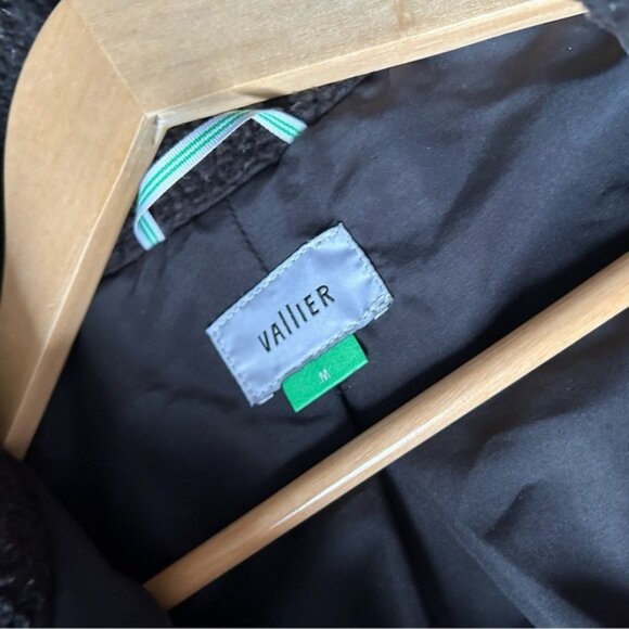 Vallier Sz M Valby Black Sherpa Coat - Picture 11 of 13